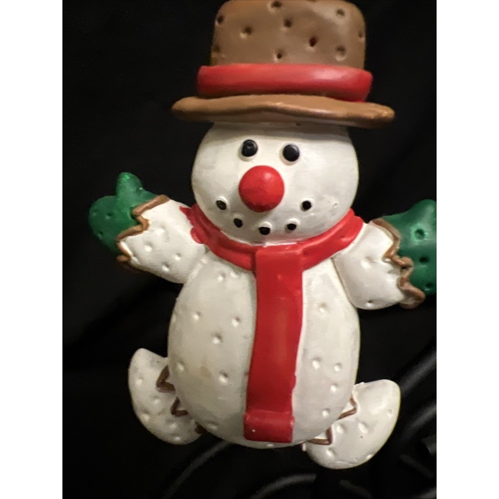 House Of Lloyd Christmas Around The World 1996 Snowman Resin Christmas Ornament